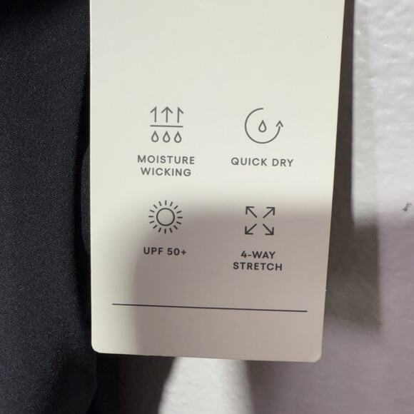 All in Motion Women’s XXL Black Woven Wide Leg Pants Loose Fit Drawstring Waist - Picture 8 of 10